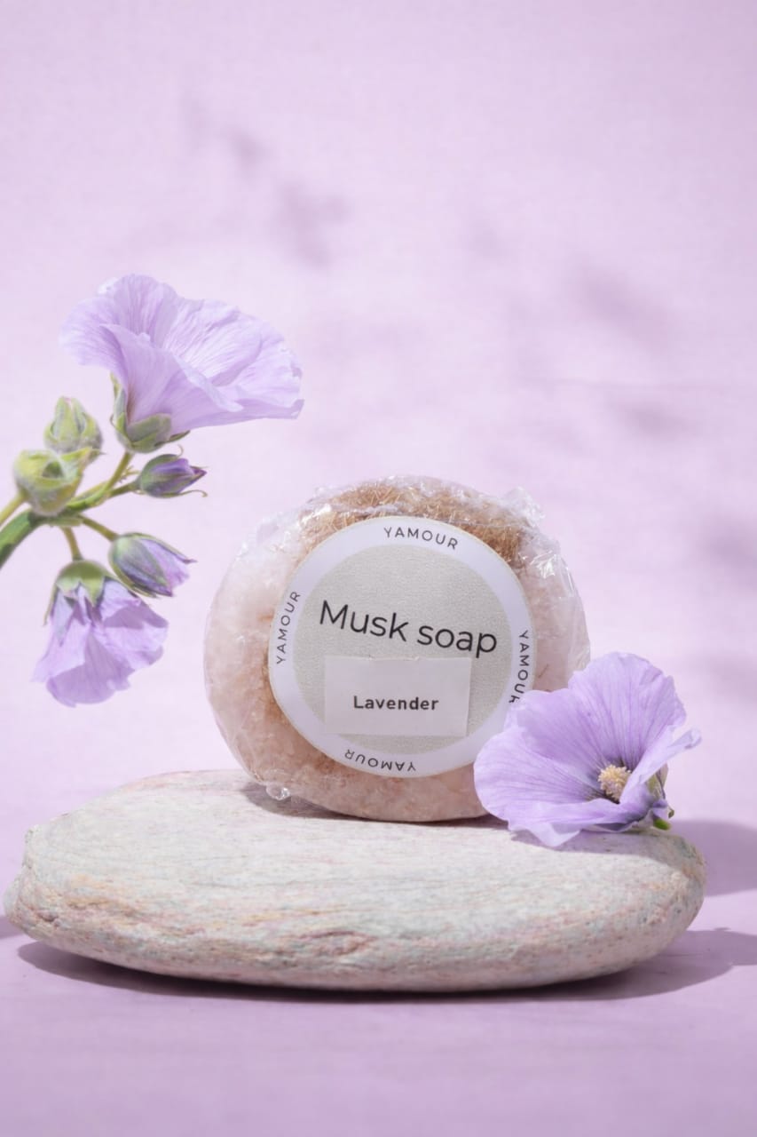 Lavender musk soap